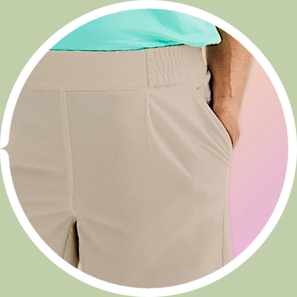 NWT 1XL Athletic & Golf Shorts w 2 Front & 2 Back Pockets